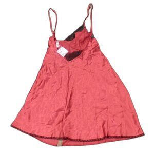 Frederick's of Hollywood Women's Red Top Size Large NWT lingerie baby doll
